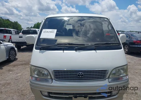 1999 Toyota Hiace z USA, uszkodzony, nr VIN KZH1000039349